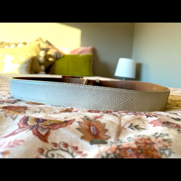 Authentic Python skin Dolce and Gabbana belt - Picture 3 of 5